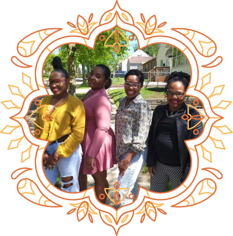Erica, Mom, & Sisters