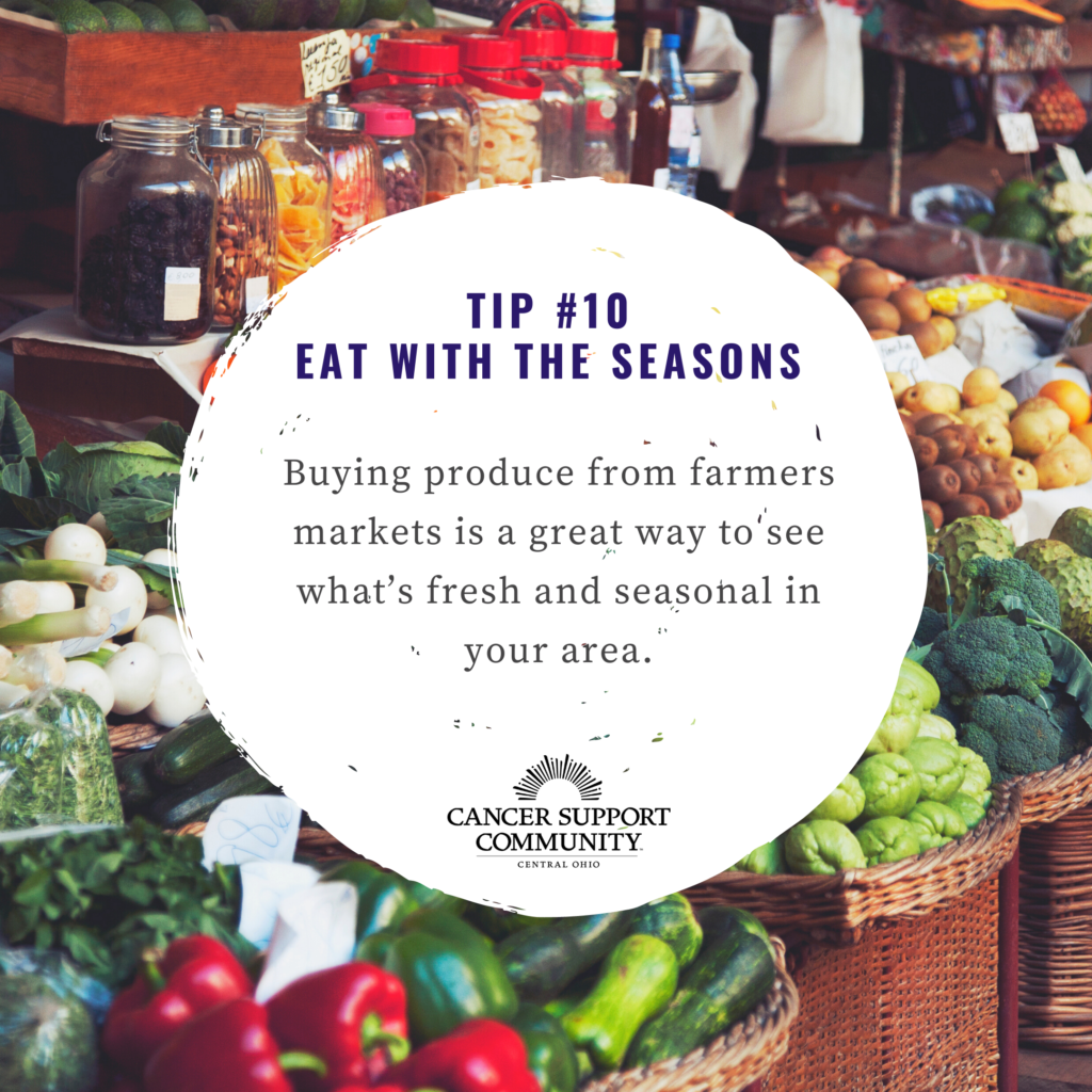 Eat with the season