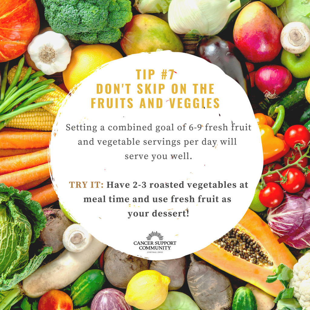Dont skip on the fruit