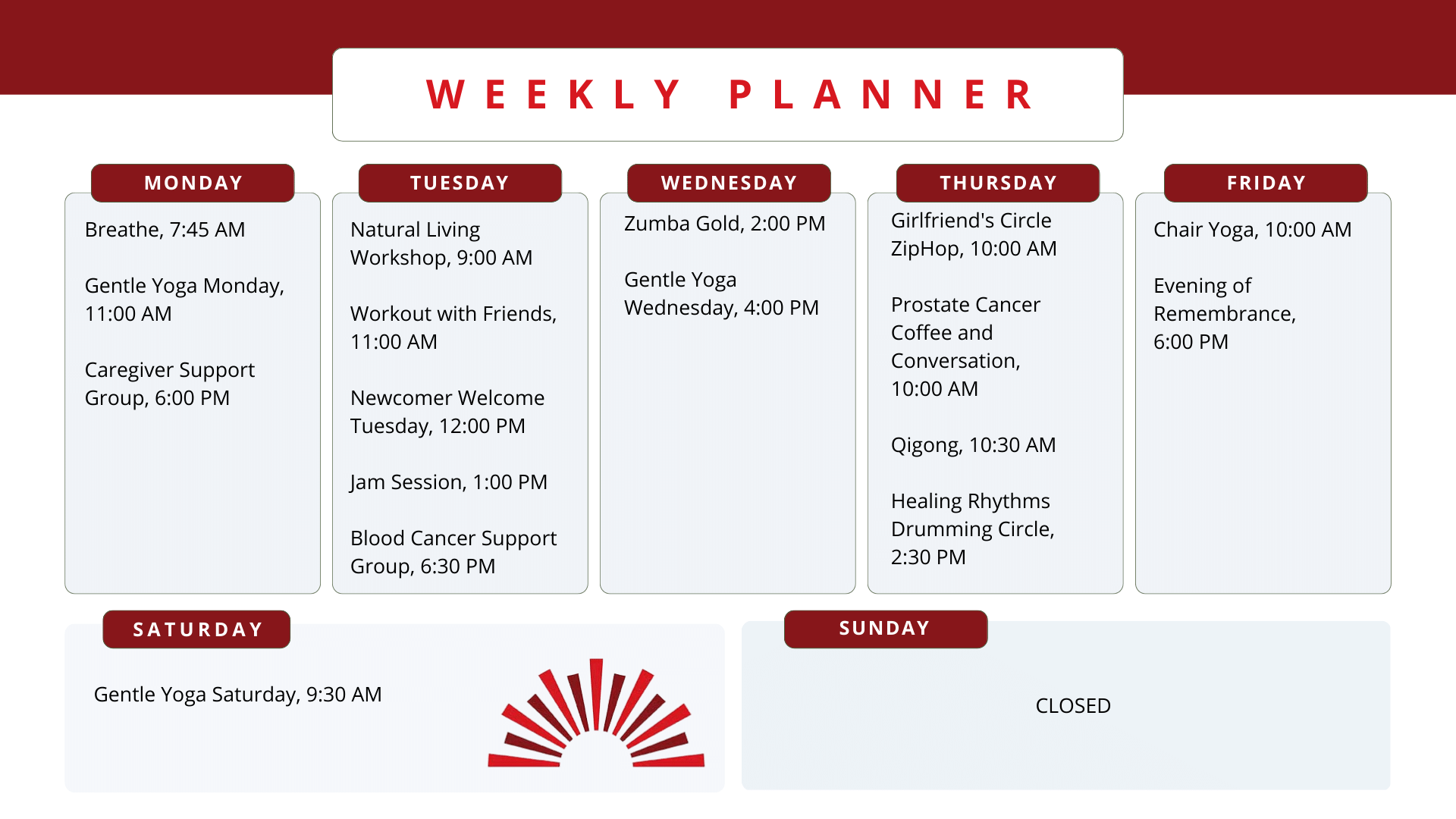 Homepage weekly planner CSC 03.24.23