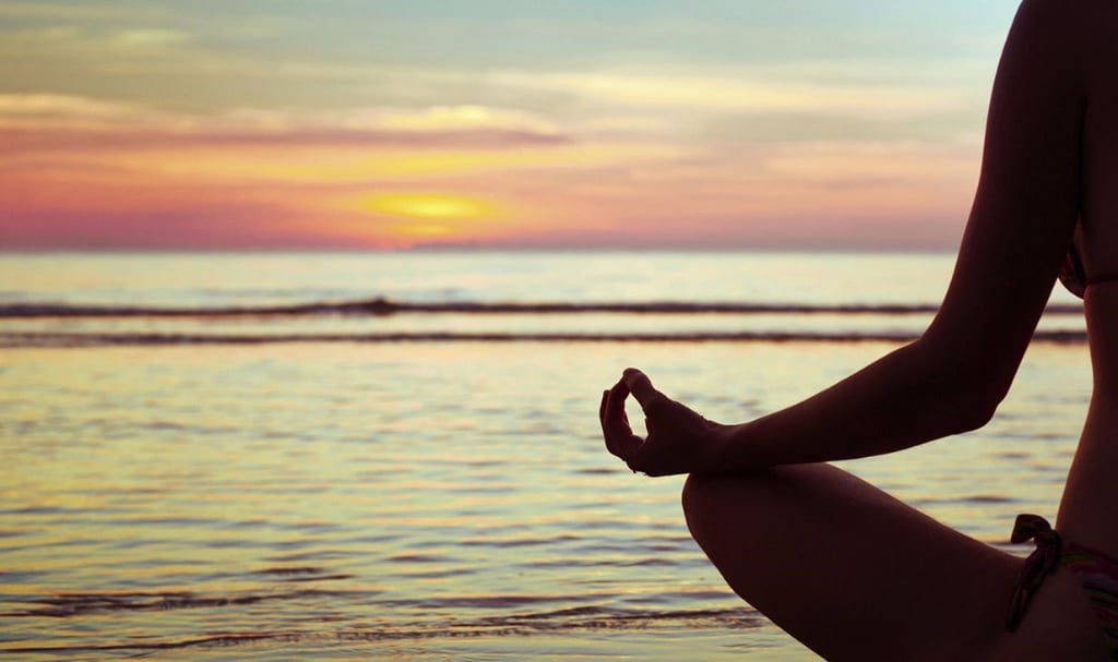 Meditation by the sea